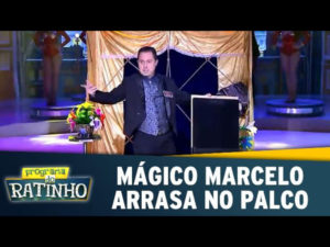 Mágico Marcelo Kruschessky no Programa do Ratinho